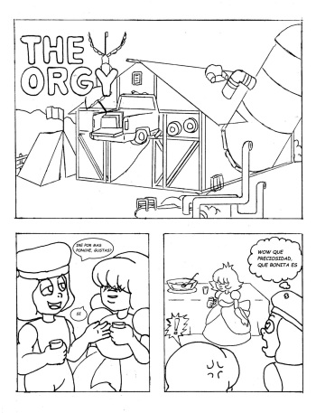 THE ORGY cover