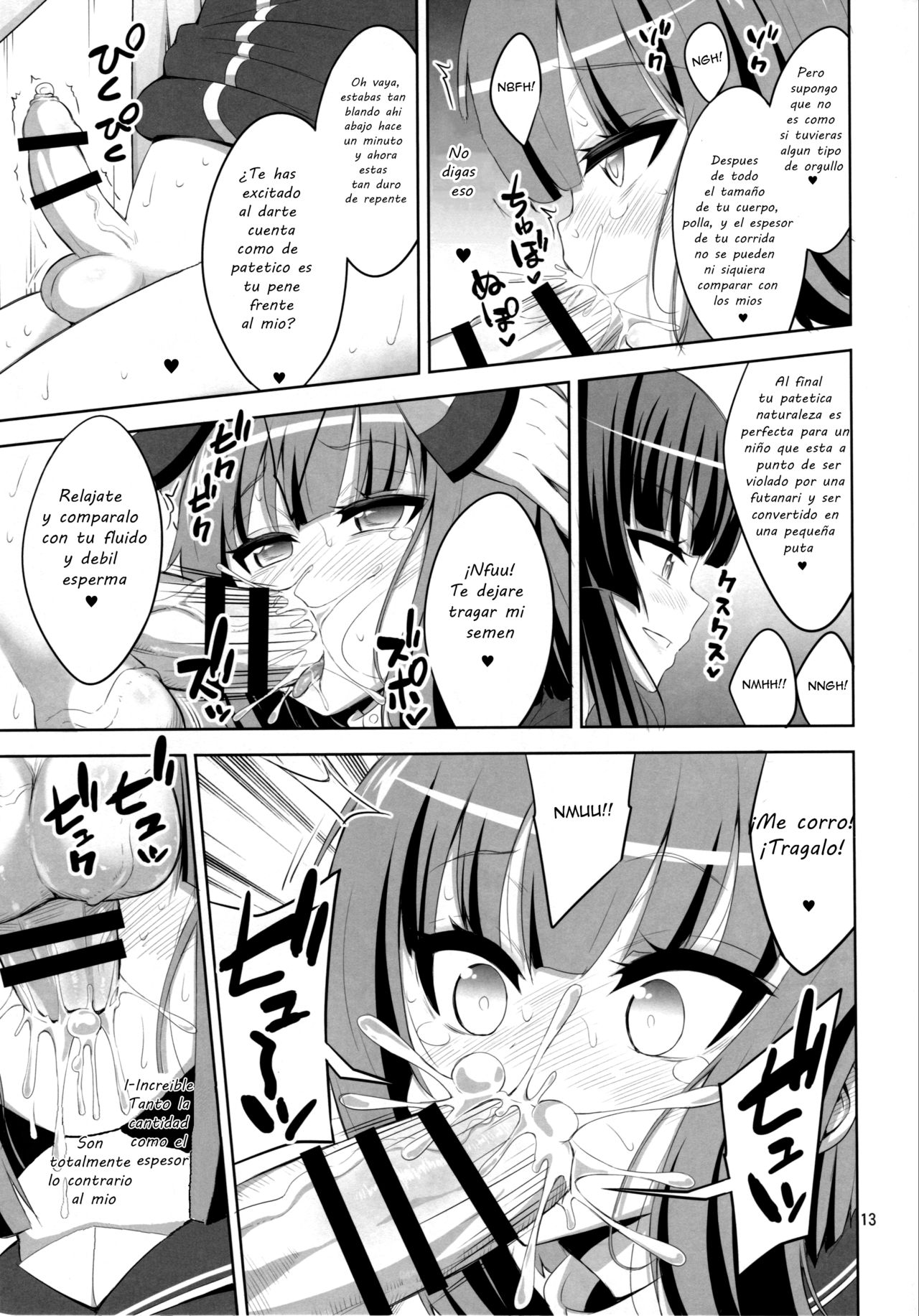 Futanari Onee-san x Otokonoko Cosplayer ♥ Mesu Ochi Choukyou Part 2 page 12 full