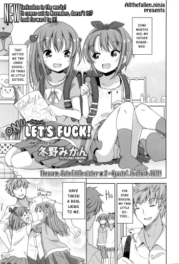 [Fuyuno Mikan] Onii-chan ecchi Shiyou | Onii-chan, let's fuck (COMIC LO 2016-08) [English] [ATF] cover