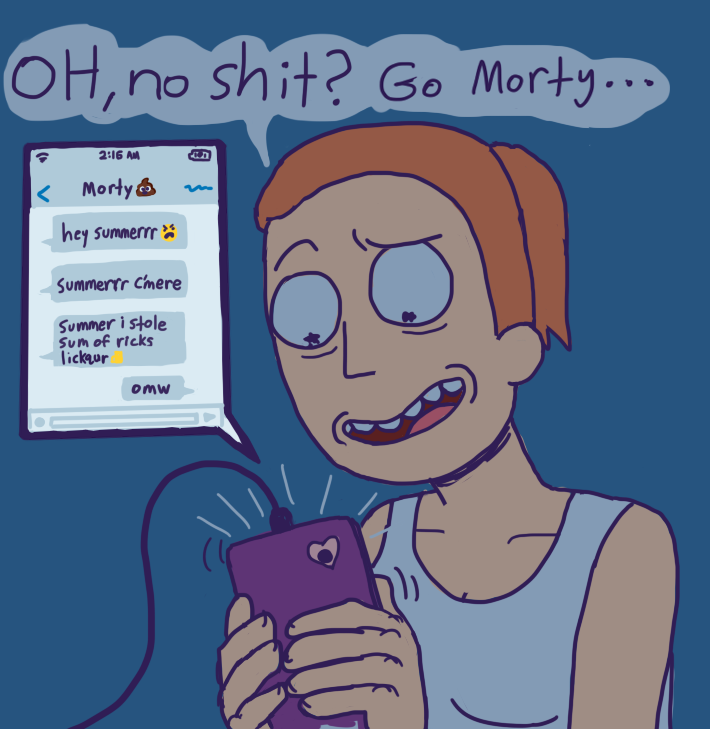 -  summer/morty sinfest circa page 3 full