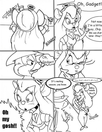 Chip ‘n Dale Rescue Rangers — Gadget Pussy cover