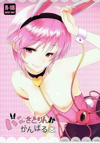 (C84) [Akari wa Honnori Tomoreba Ii (Kurokuro)] Bunny Satorin ga Ganbaru Hon (Touhou Project) cover