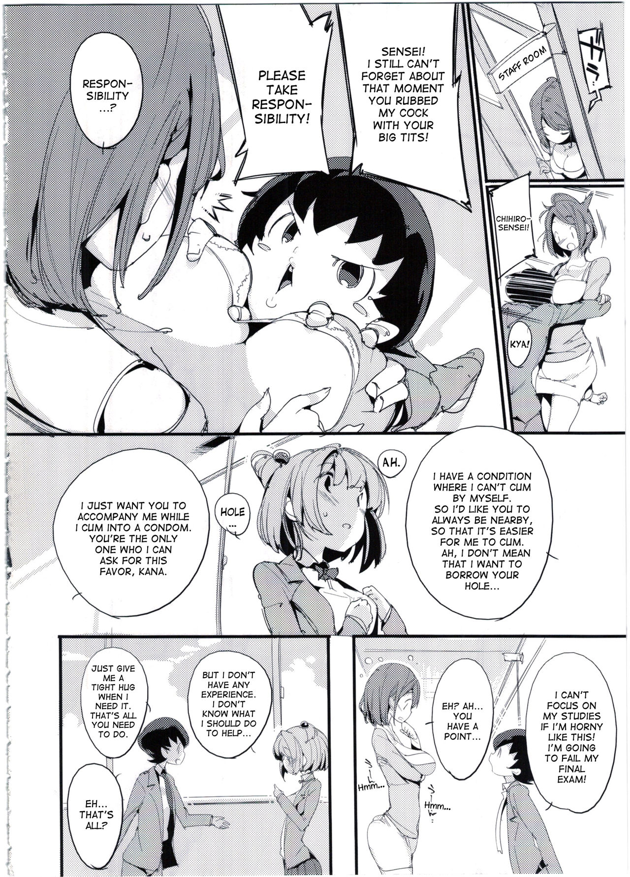 Popuni Kei Joshi Panic! 4 page 12 full