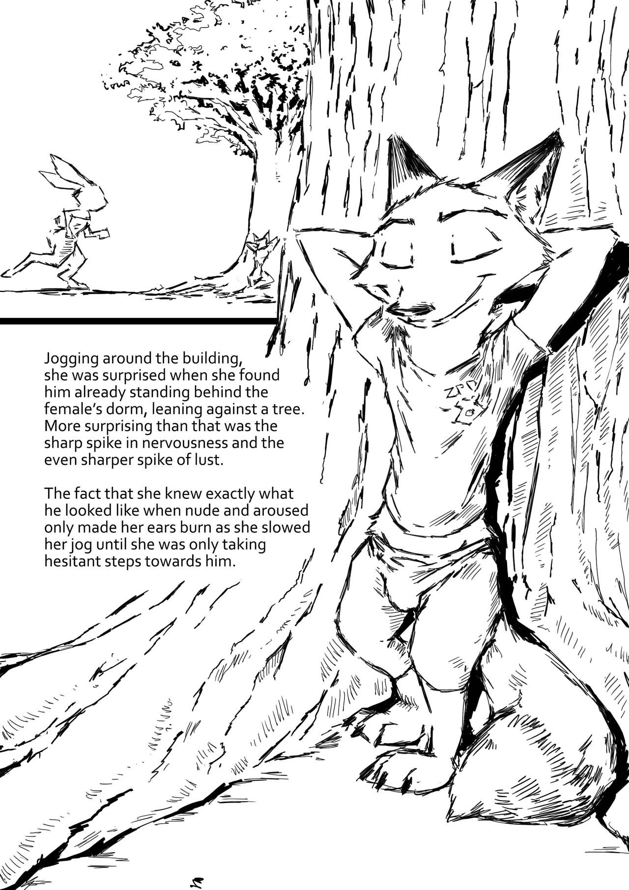 Wilde Academy - Chapter 2 - Who Came First, The Rabbit or The Fox page 7 full