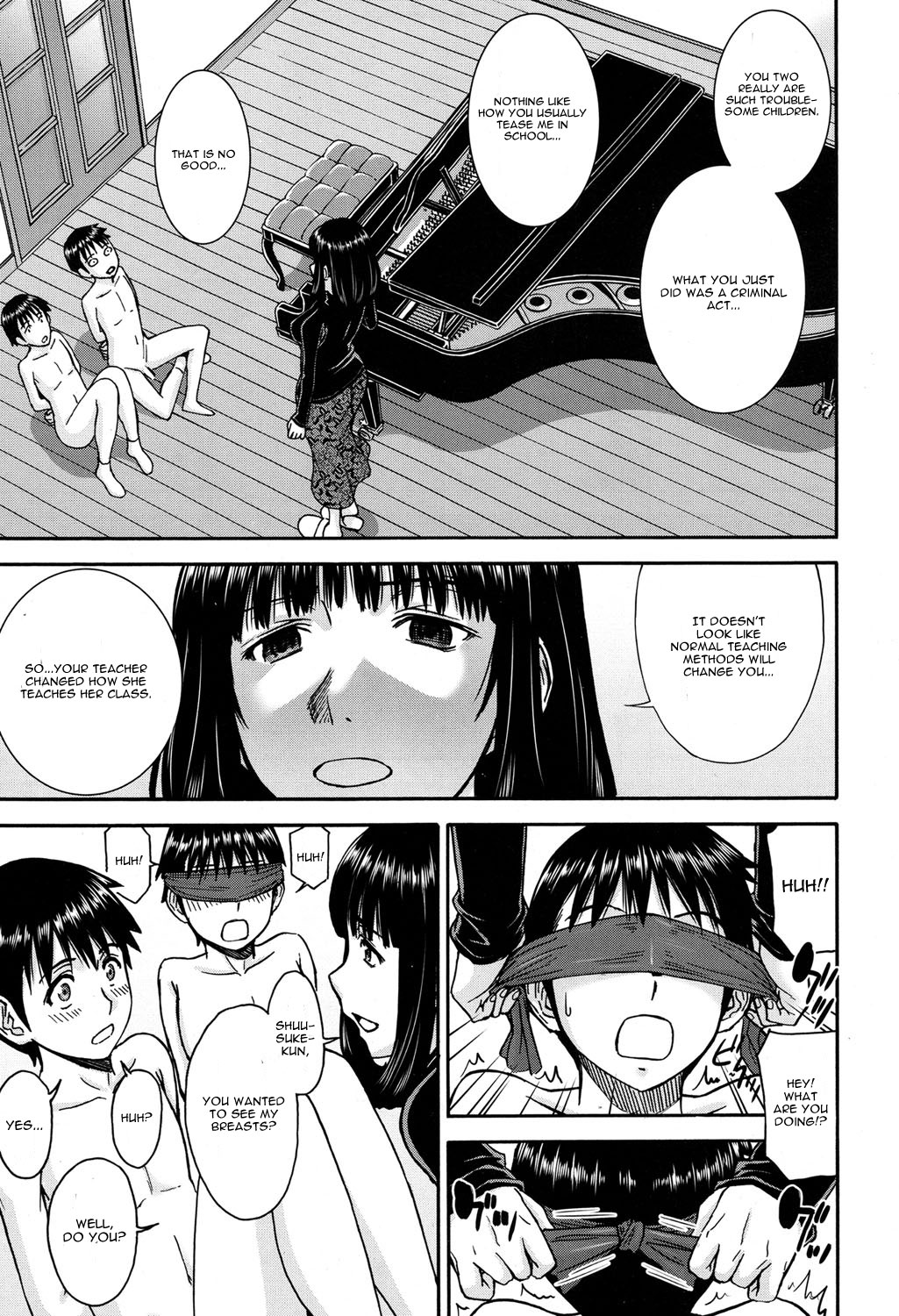 Mizuki Sensei to Akudou - Miss. Mizuki and bad boy page 11 full