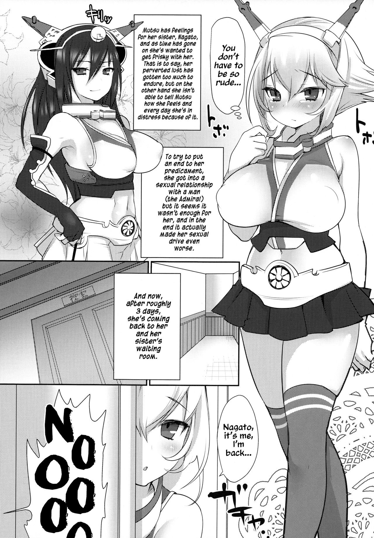 Nagato-gata 1 Bankan Futanari Nagamon page 5 full