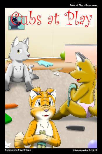 [Kitsune Youkai] Cubs at Play cover