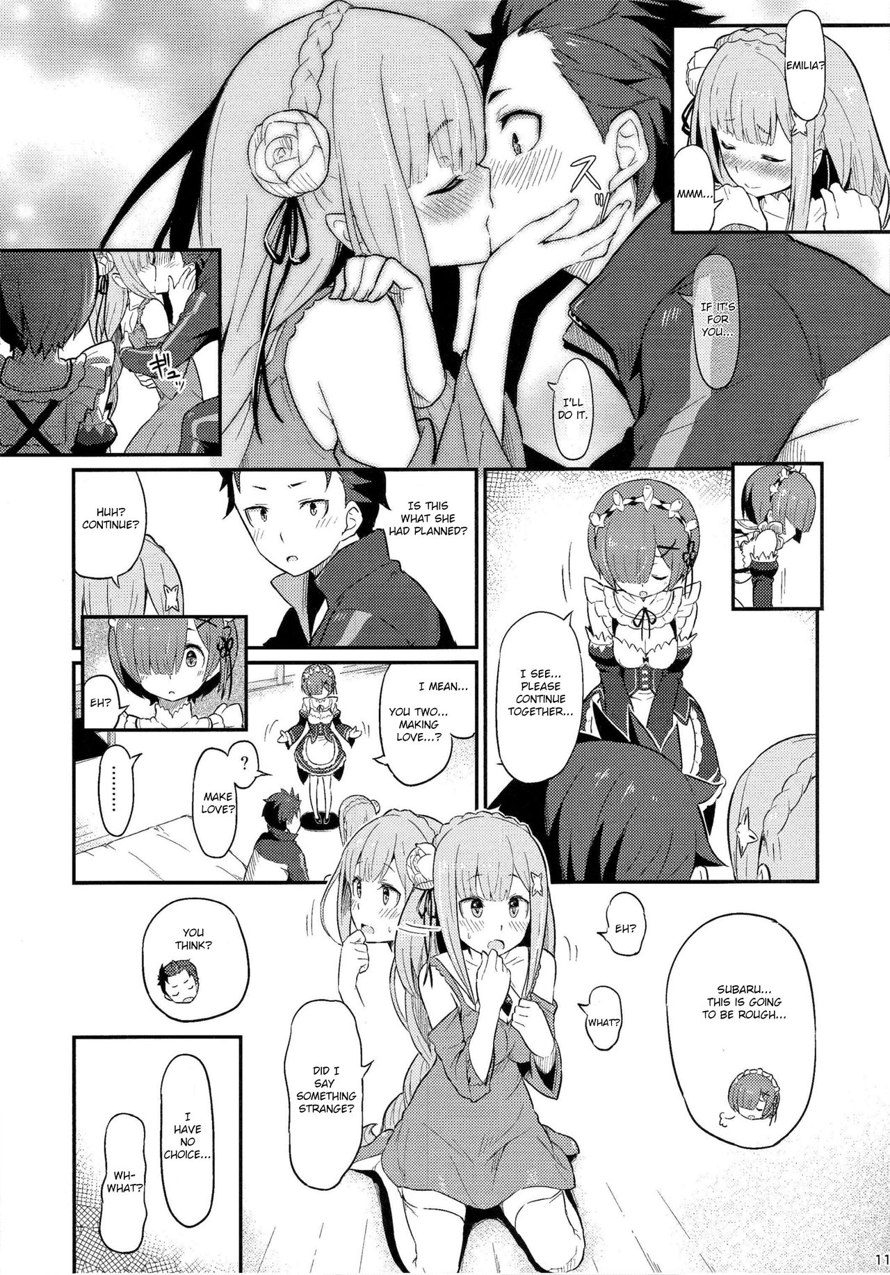 Rem no Emilia Kuttsuke Daisakusen page 12 full