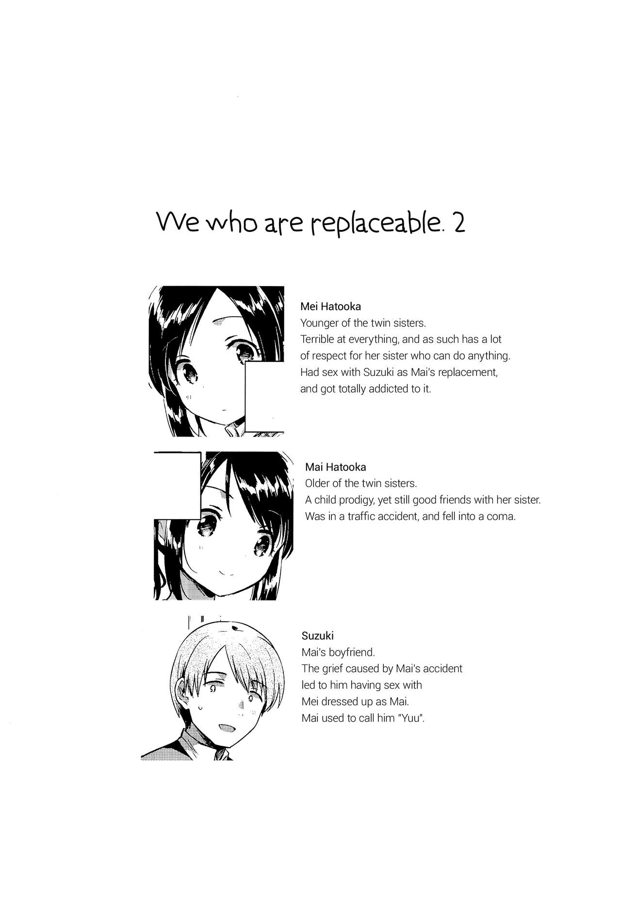 Kakegae no Aru Watashi-tachi 2 | We who are replaceable 2 page 3 full