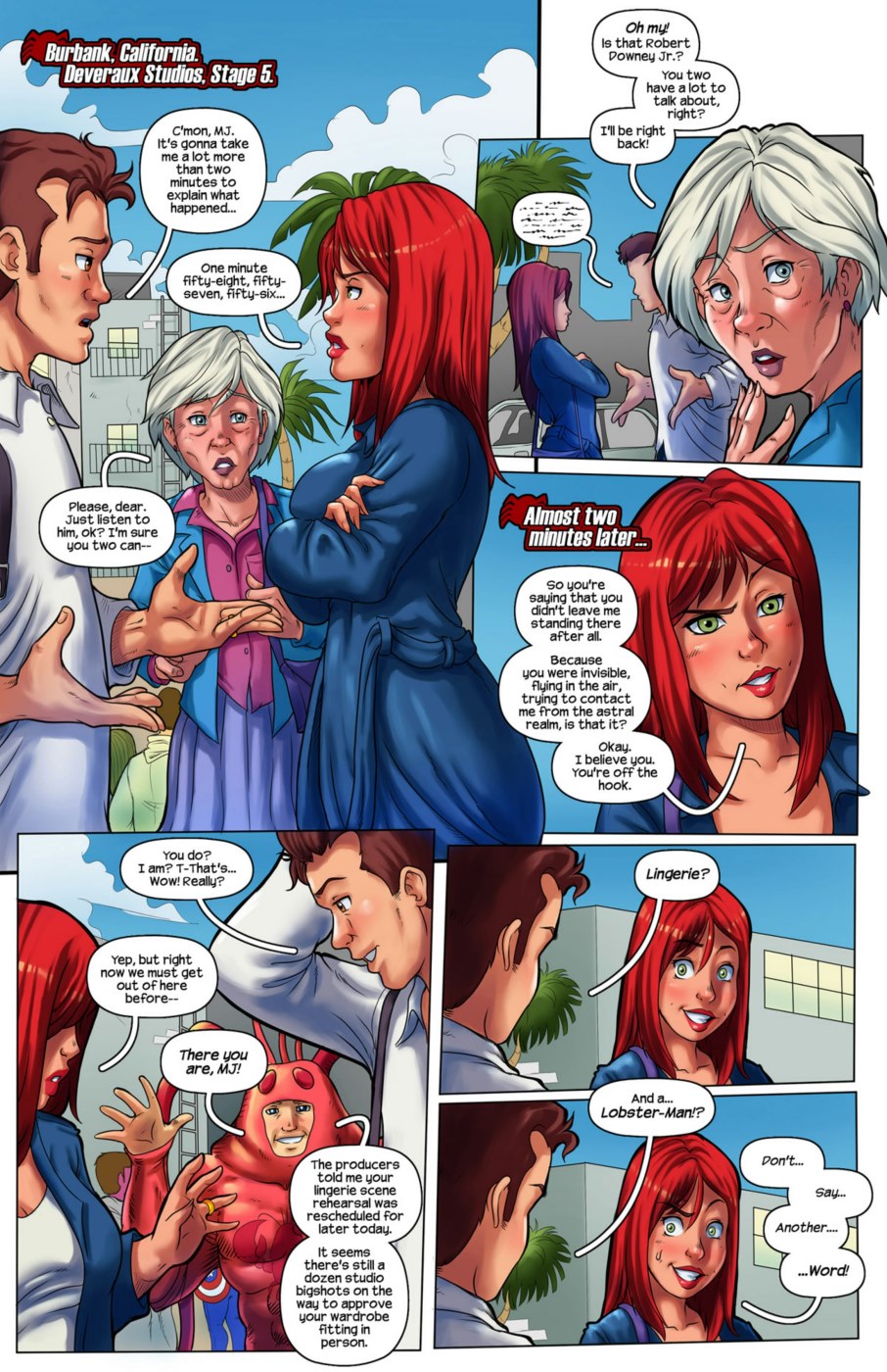 Lobster-Man - Backstage Movie Pass page 2 full