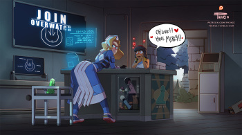 [Phinci] Pharmercy - "recruitment" (Overwatch) cover