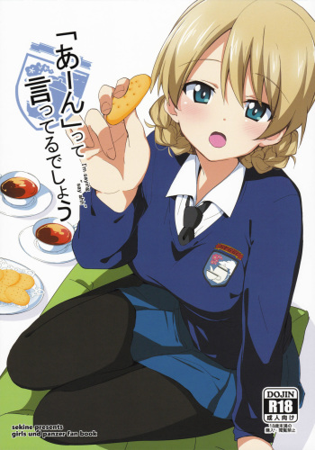(COMIC1☆11) [Sekine (Sekine Hajime)] "Aan" tte Itteru desho (Girls und Panzer) cover