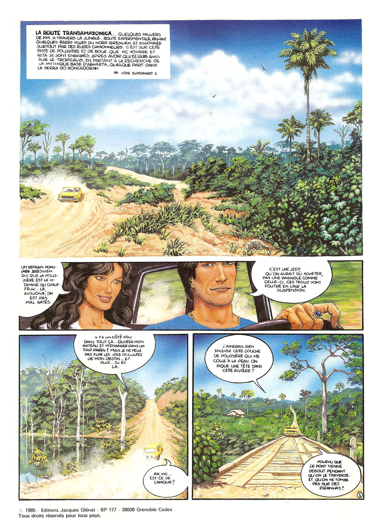 Les Aventures de Vic Voyage 02 - a la recherche d'Agharta page 3 full