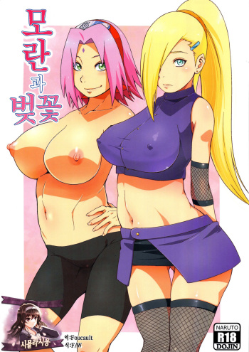 (C92) [Karakishi Youhei-dan Shinga (Sahara Wataru)] Botan to Sakura | 모란과 벚꽃 (Naruto) [Korean] cover