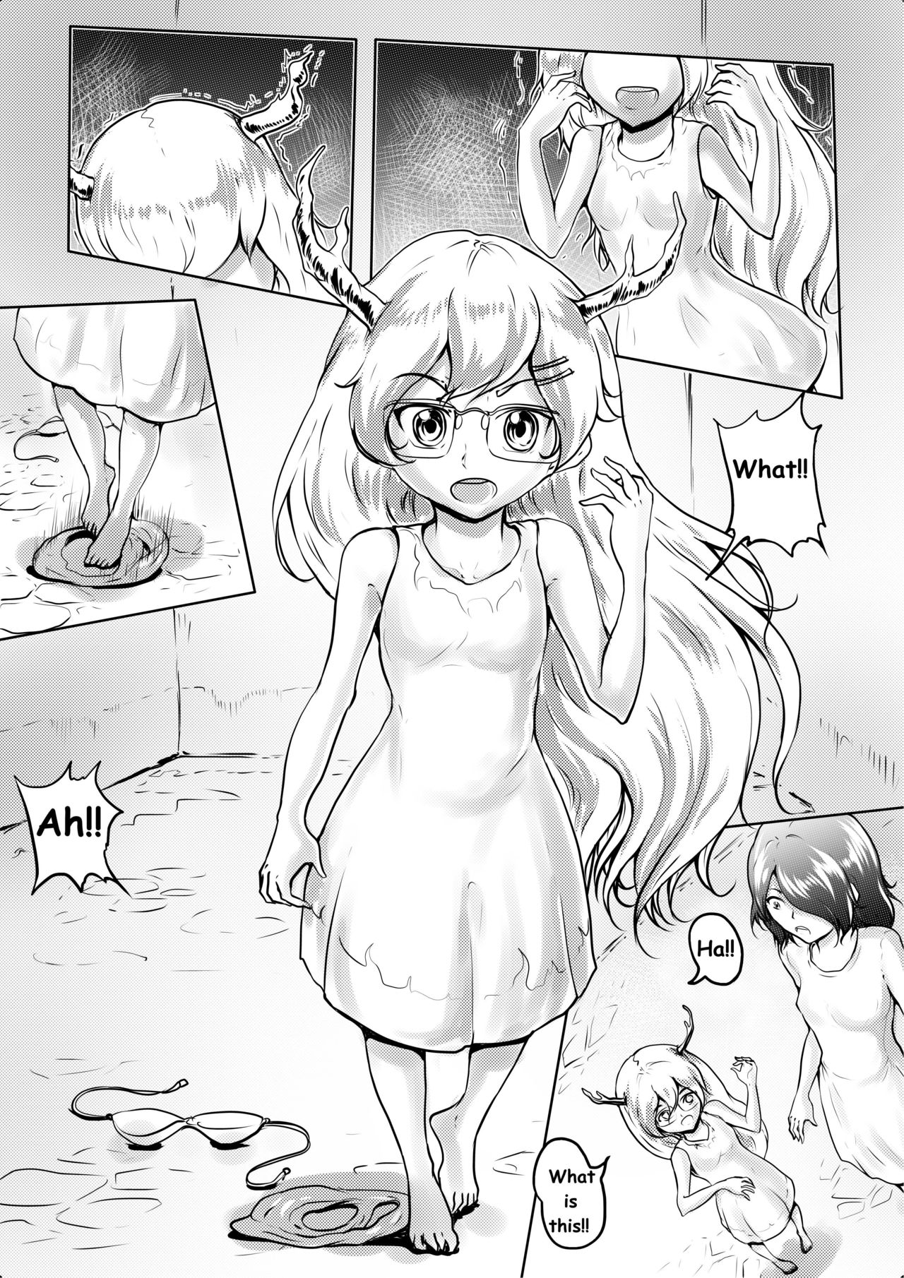 Transform Futa girl page 3 full