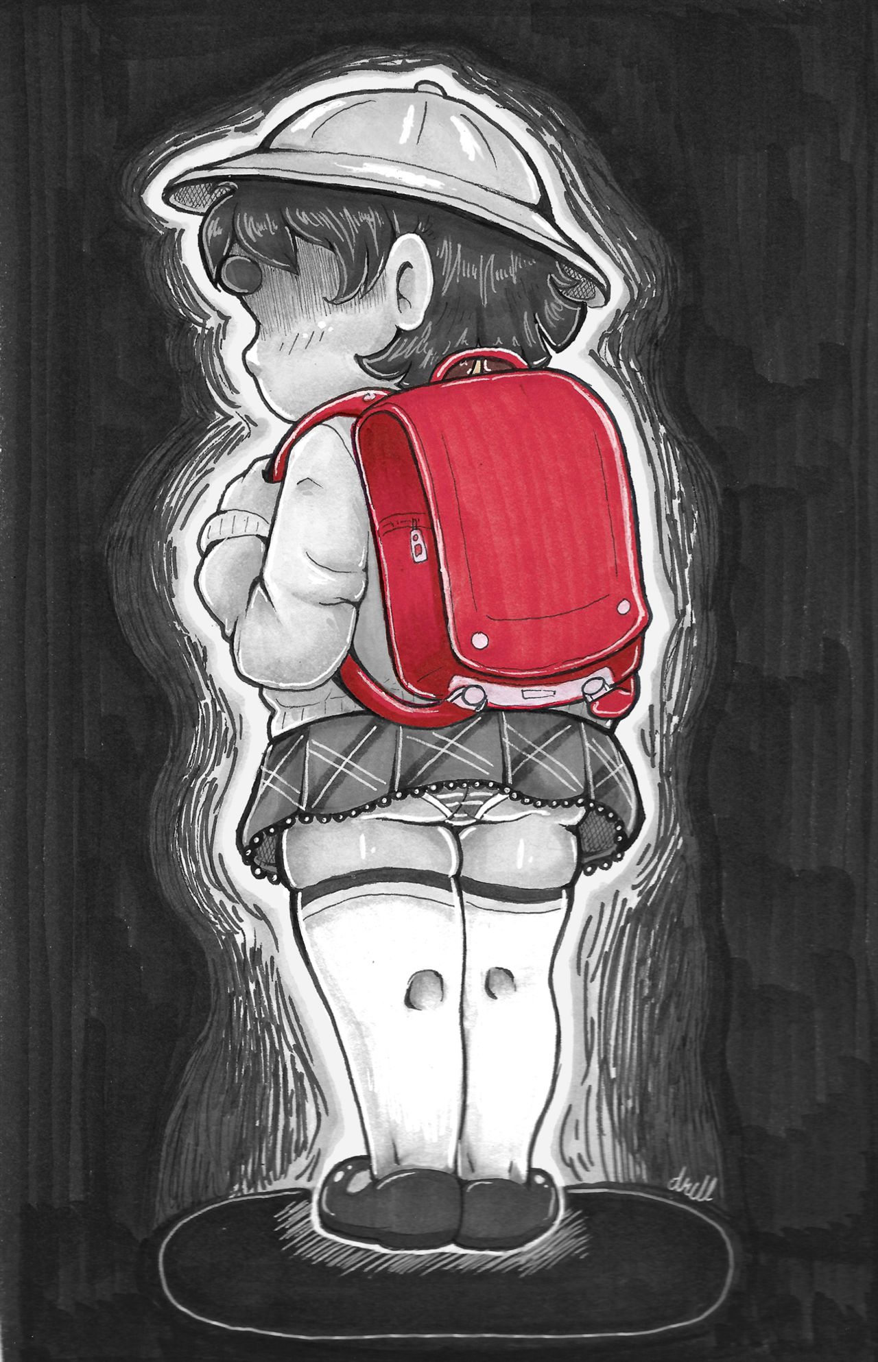 The Girl with the Red Backpack page 2 full