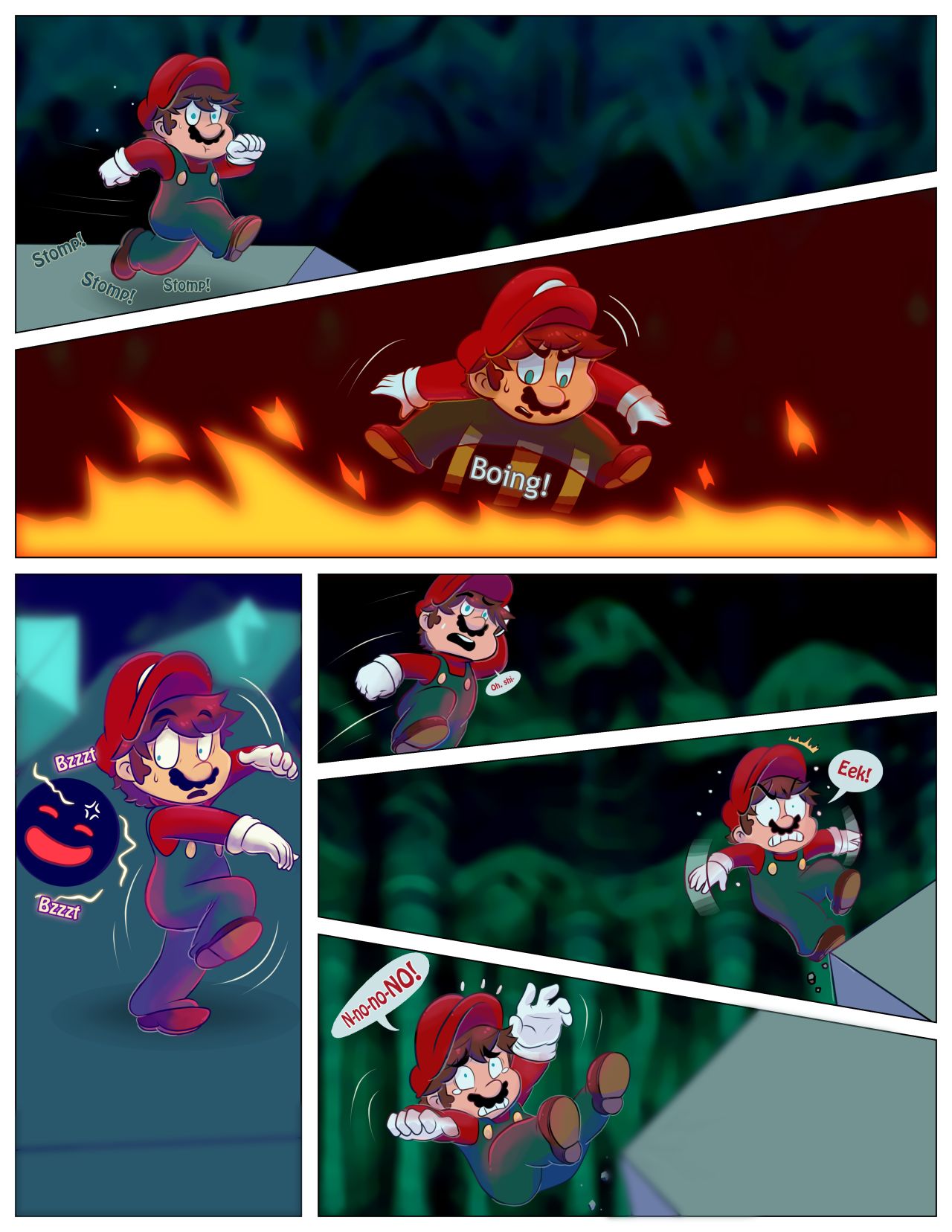 Bowser & Mario page 1 full