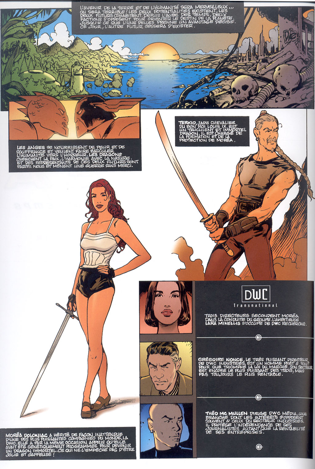 Morea - 3- Le Feu du Temps French page 3 full