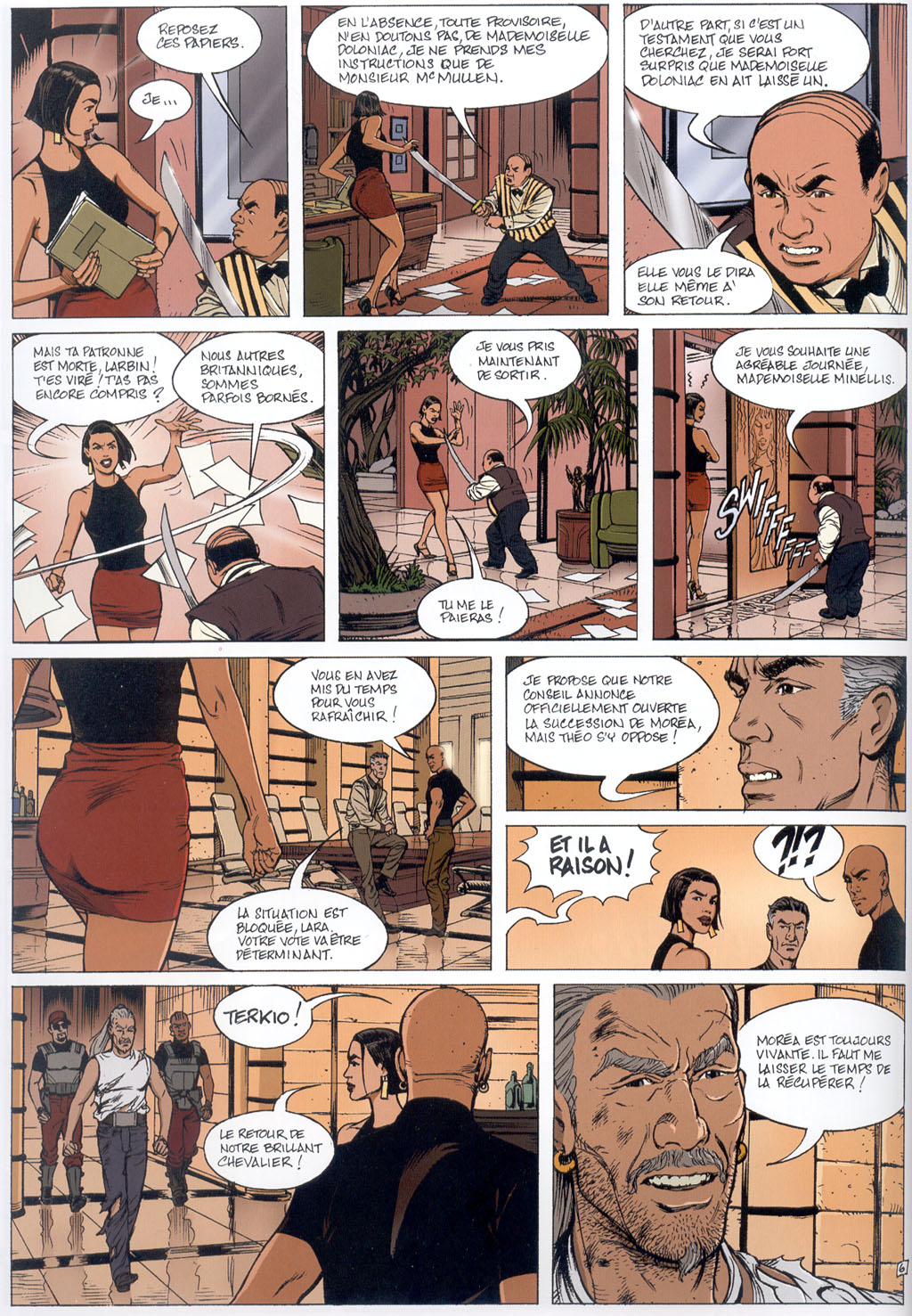Morea - 3- Le Feu du Temps French page 9 full