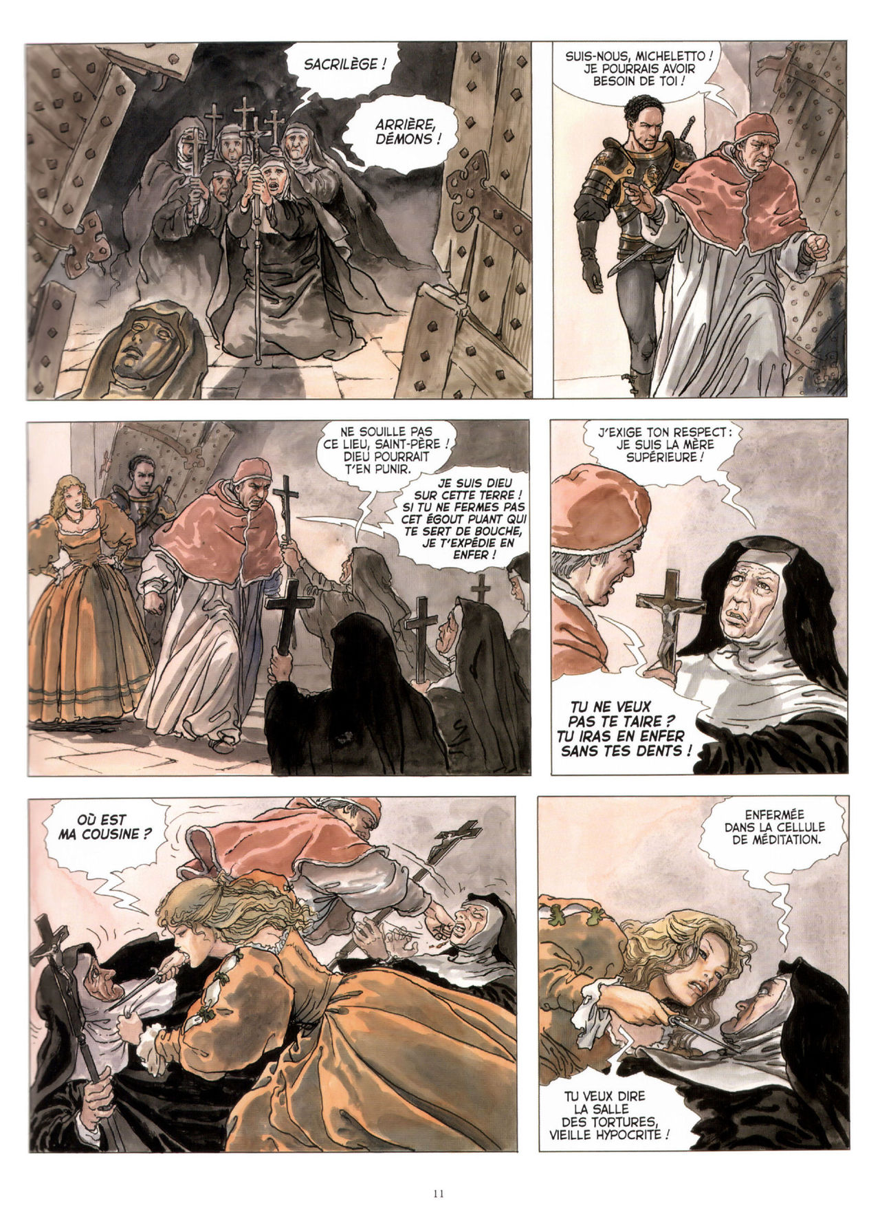 Borgia T3 - Les Flammes du Bûcher page 12 full