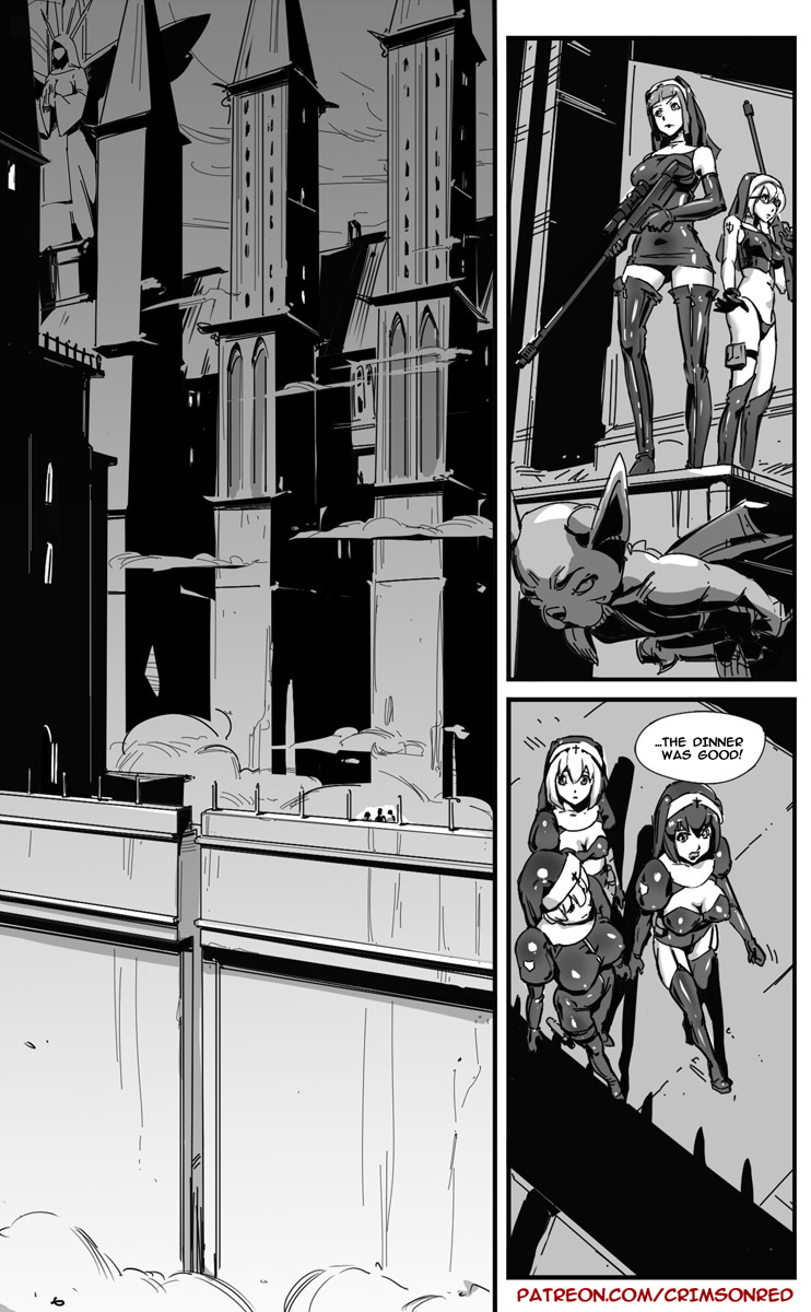Nuns vs Demons page 1 full