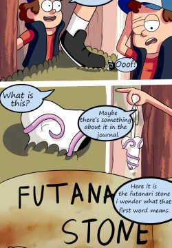 Gravity falls: Futastone