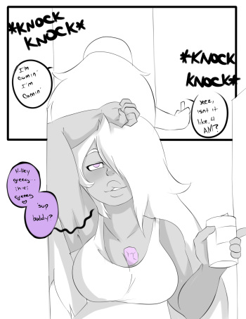 [Inuyuru] Amethyst's drinking problem (steven universe) cover