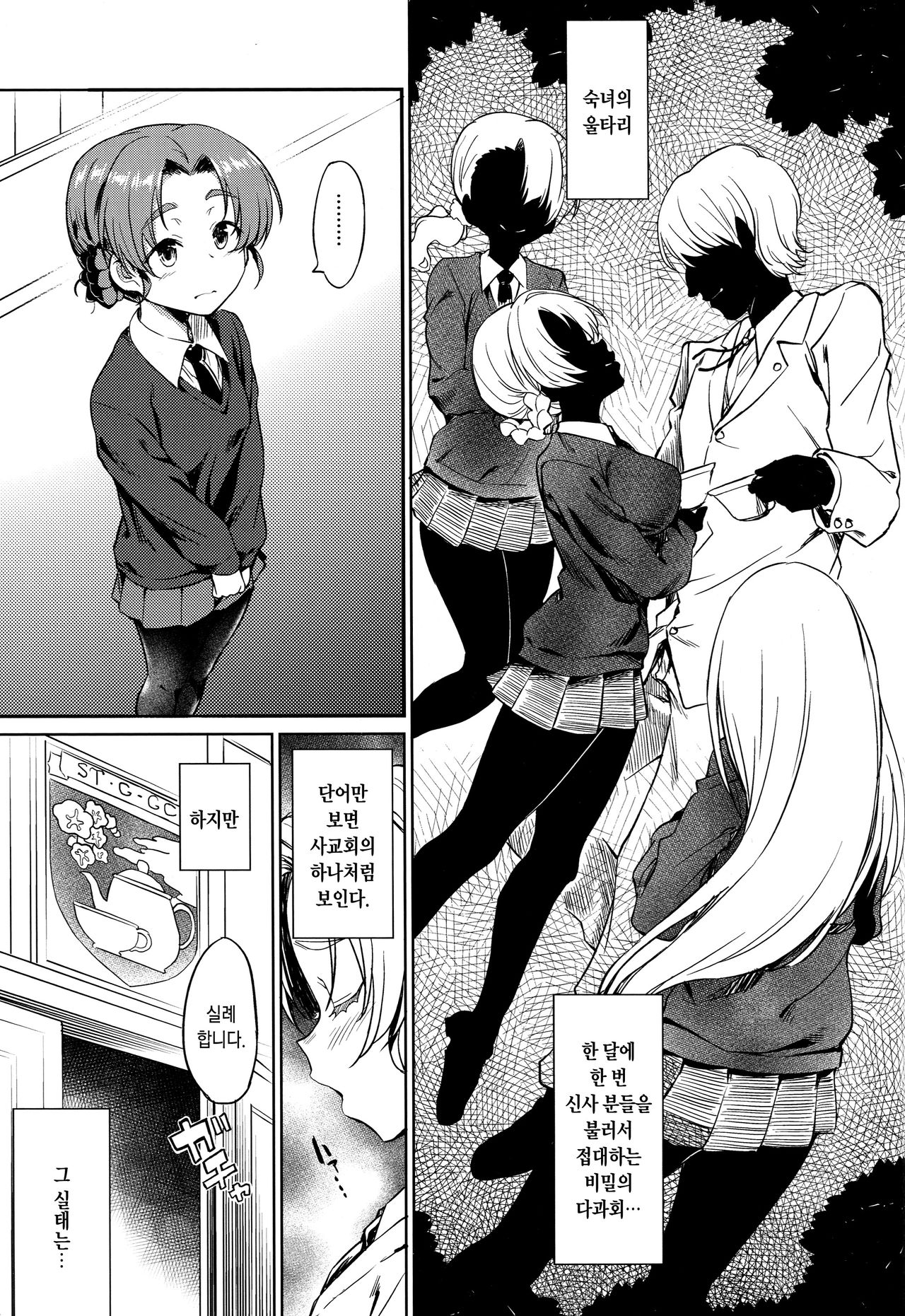 Senshadou no Uramichi St. Gloriana Jogakuin | 전차도의 이면 성글로리아나 여학원 page 2 full