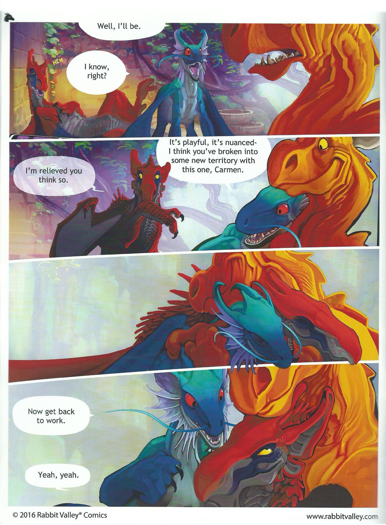 Dragon's Hoard Volume 6 page 12 full