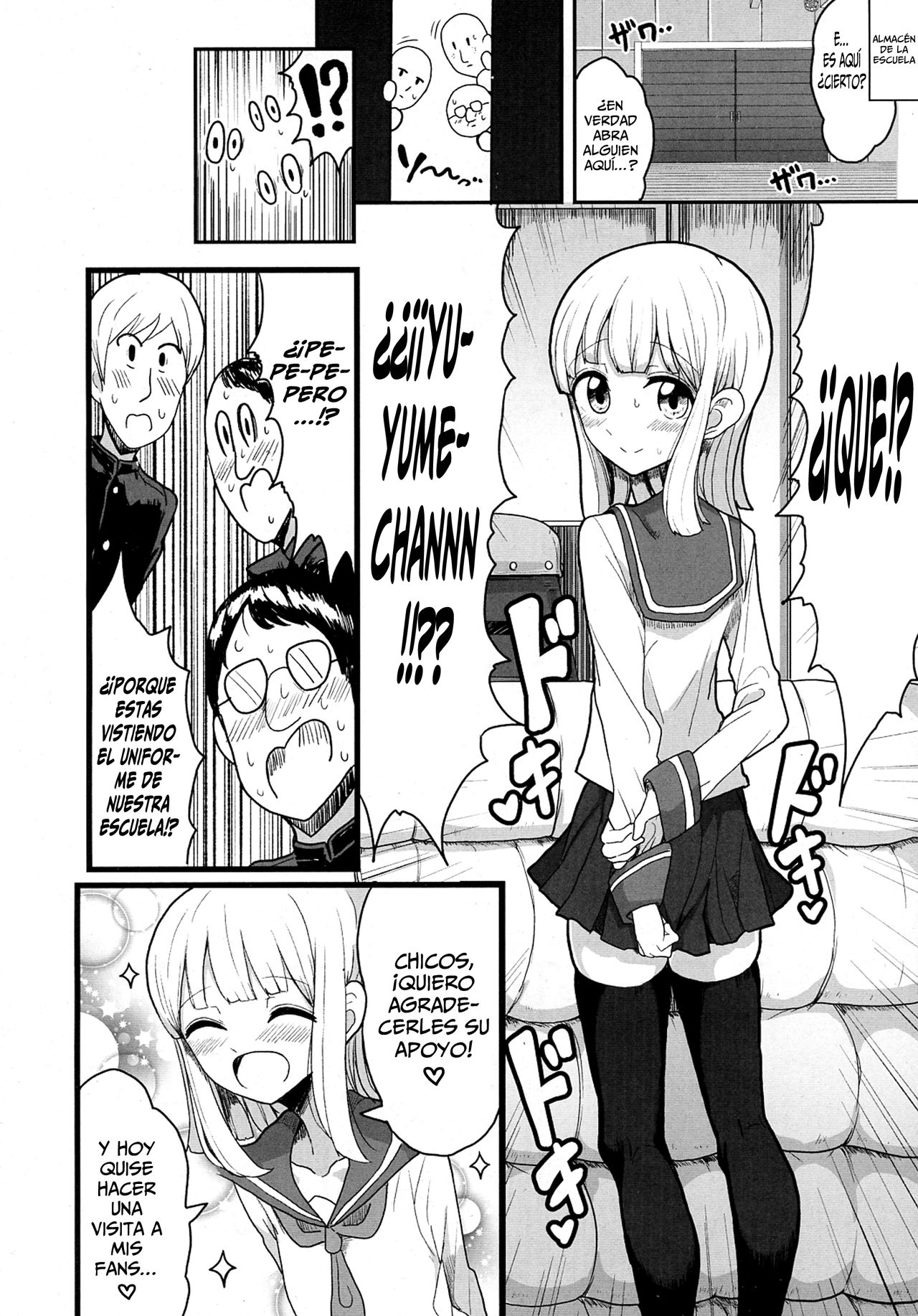 Class de Medatanai Jimi Megane no Aitsu wa Hentai Bitch no Otokonoko!? | El Escuálido y Callado Cuatro Ojos de la Clase Es en Realidad… ¿¡Un Pervertido Trap!? page 4 full