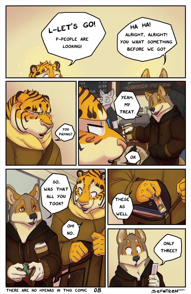 There are no hyenas in this comic + Extras page 10 full