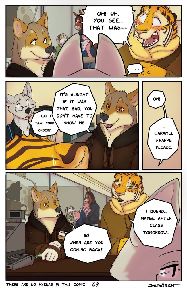 There are no hyenas in this comic + Extras page 11 full