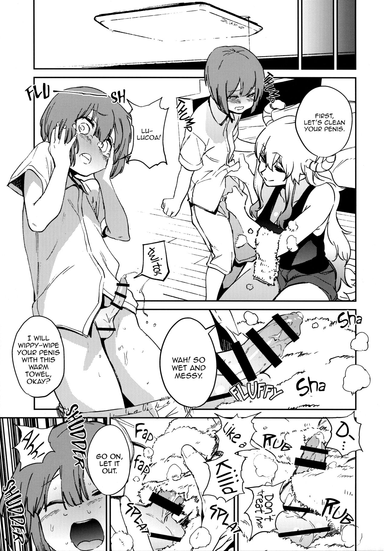Ishukan Hatsujou Chijogons | One Week in Heat, Slutty Dragons page 6 full