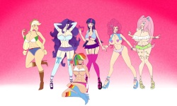 Bimbo Canterlot High - by Annon + Stories