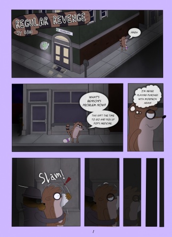 Regular revenge (Regular Show) cover