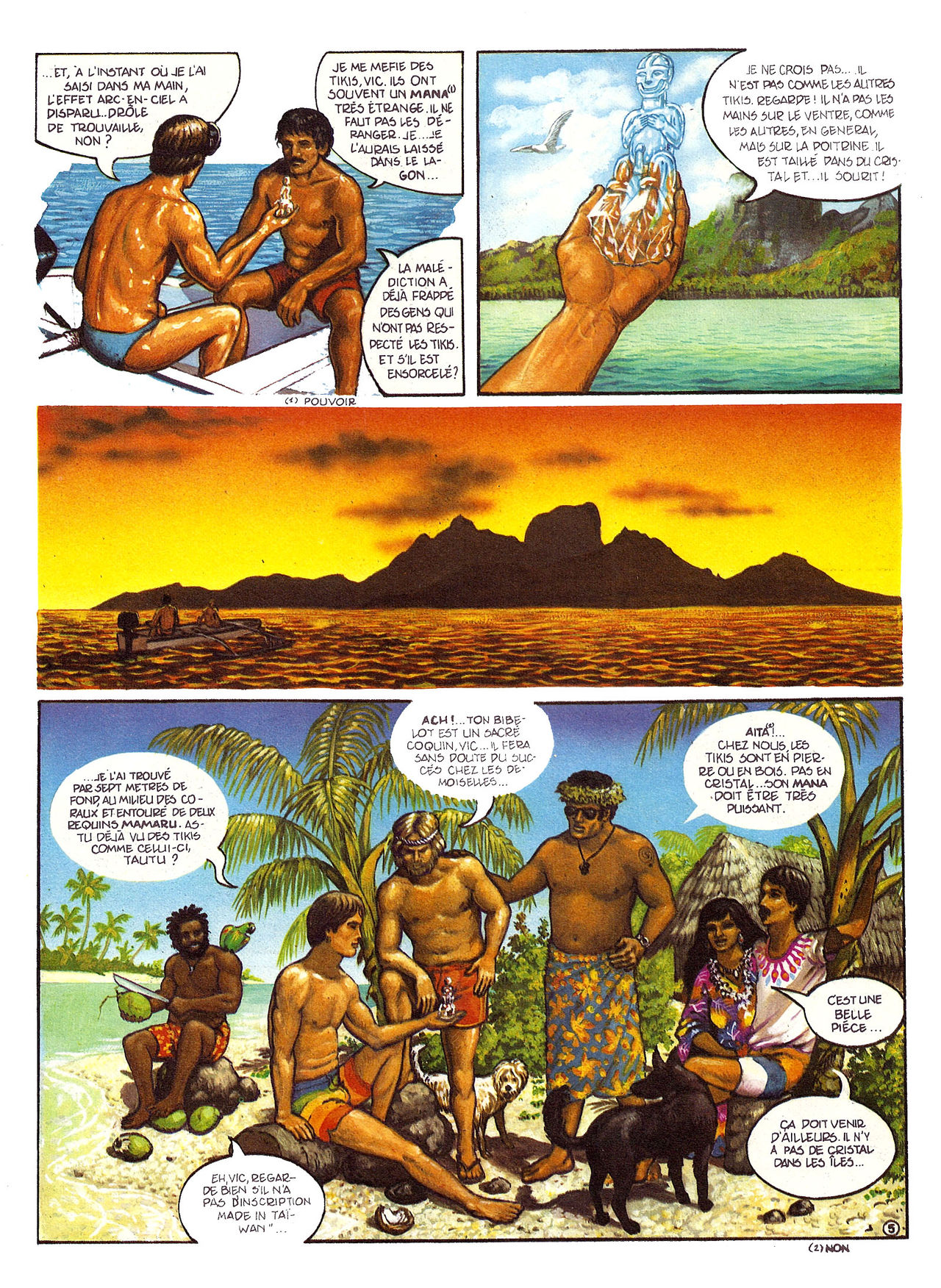 Les Aventures de Vic Voyage 03 - Le monde tabou page 8 full