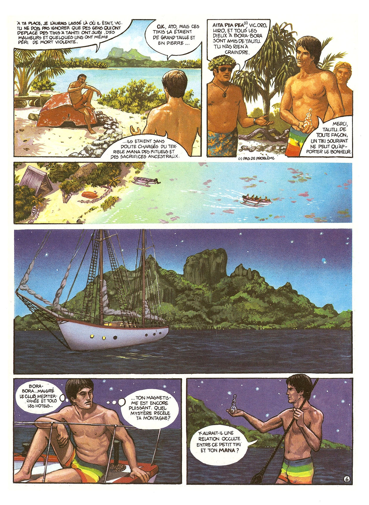 Les Aventures de Vic Voyage 03 - Le monde tabou page 9 full