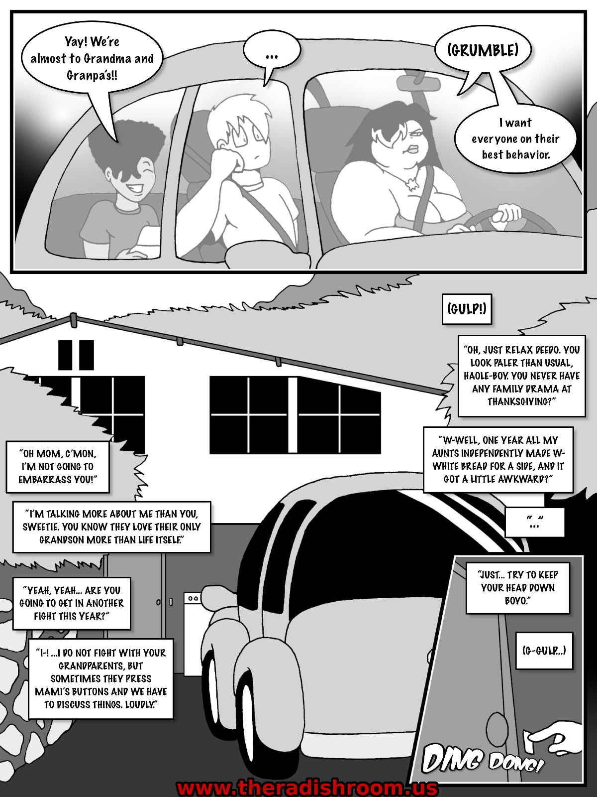 Tales of Schlock #40: Thanksgiving Blend page 5 full