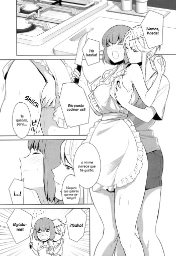 [Comaku] Anmari Sono Ki ni Sasenai de | Don't Make Me So Turned On. Ch. 2 (L Girls 02) [Spanish] {Kourindou Scans & MangaSubEs} cover