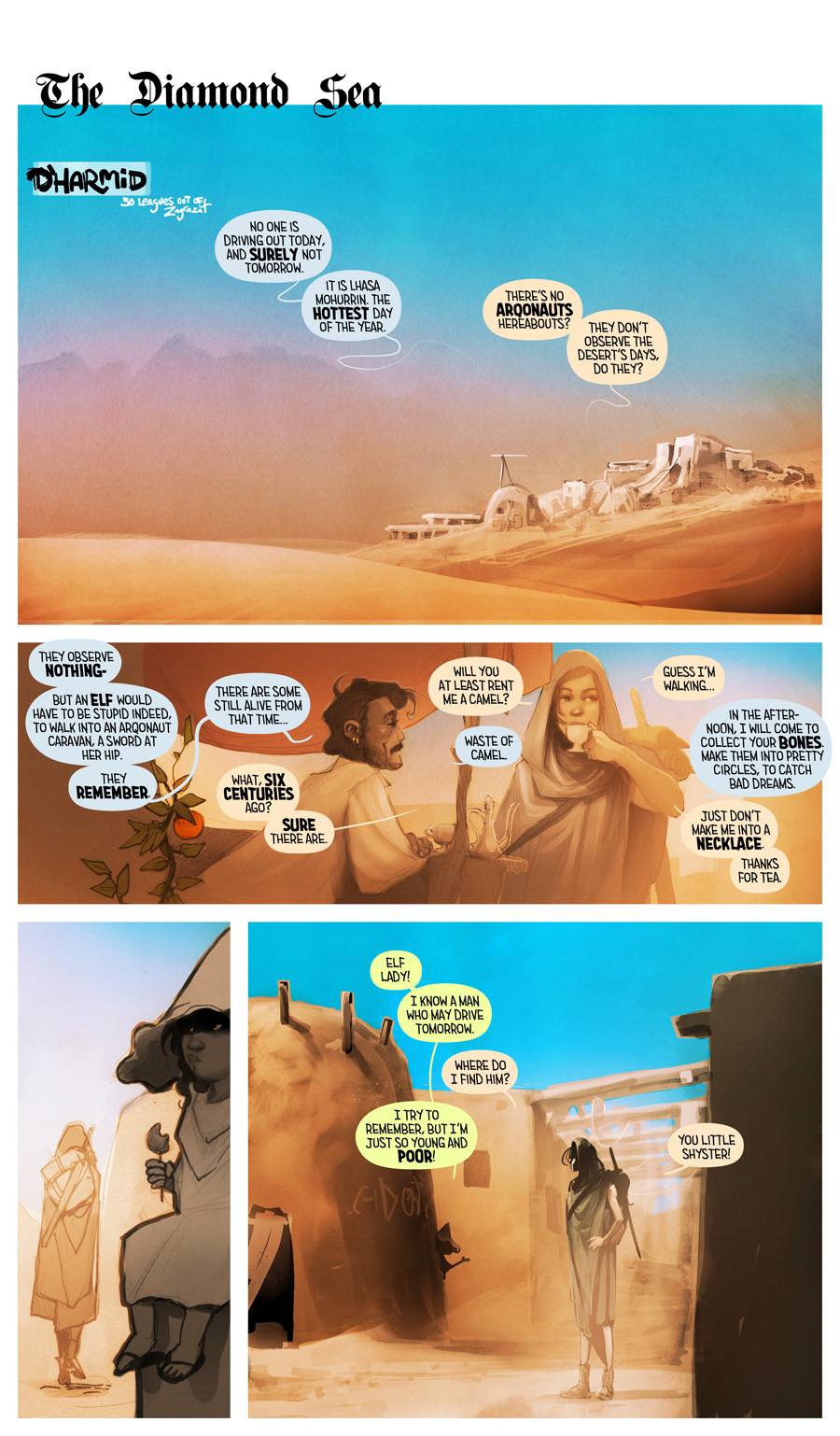 The Diamond Sea page 1 full
