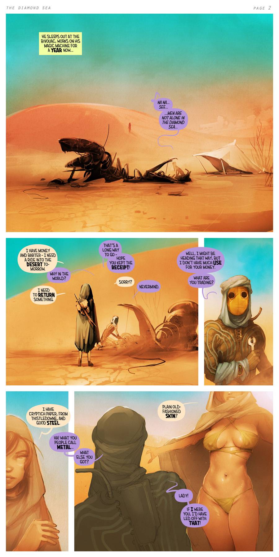 The Diamond Sea page 2 full