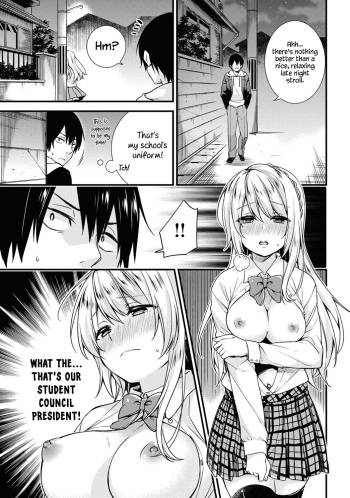 [sorani] Gakuen no Ojou-sama ga Roshutsukyou no Dohentai datta Hanashi | The Academy Princess is Actually a Perverted Exhibitionist Ch. 1 [English] [LWB+RL] [Digital] cover