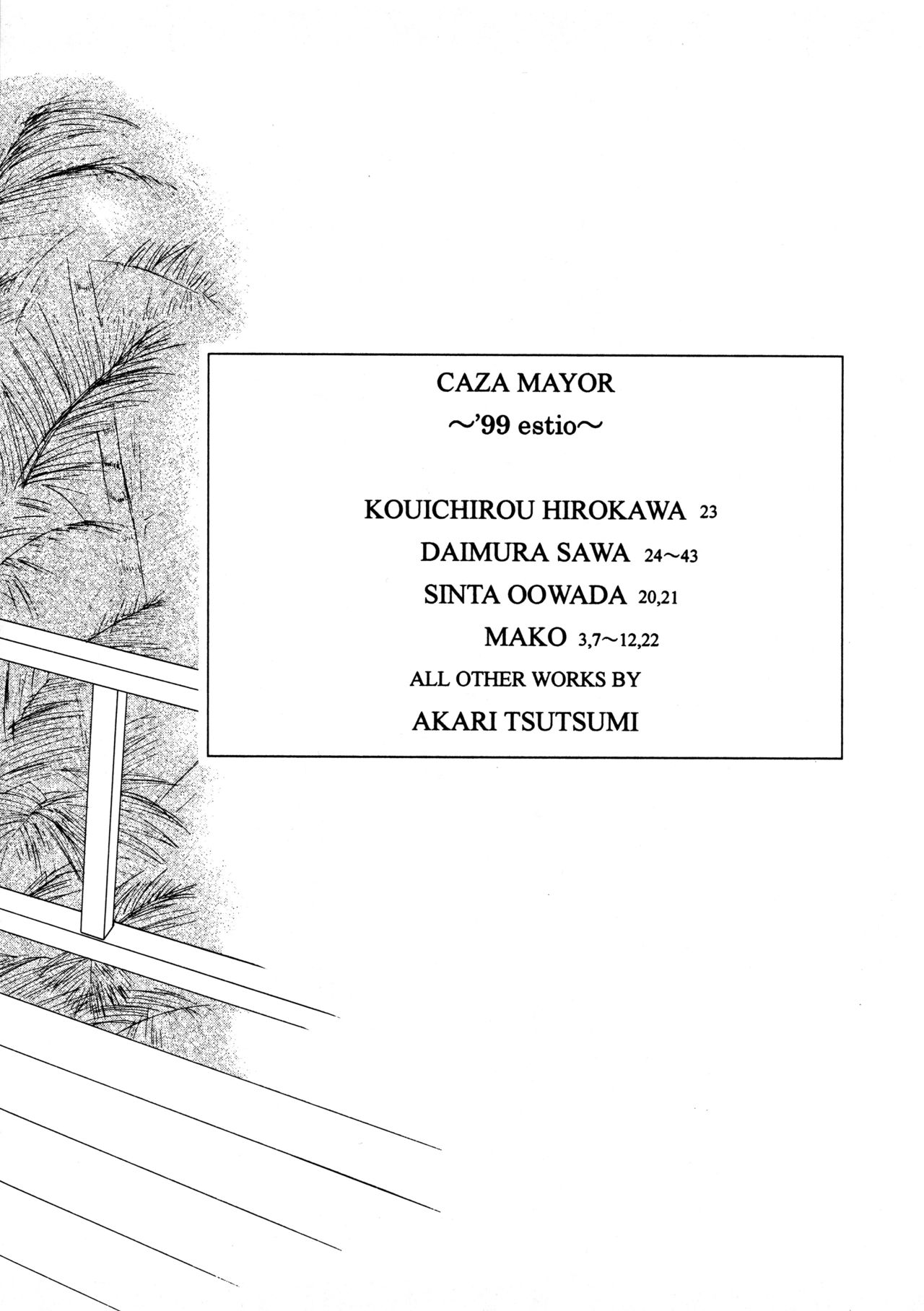 CAZA MAYOR ~'99 estio~ page 4 full
