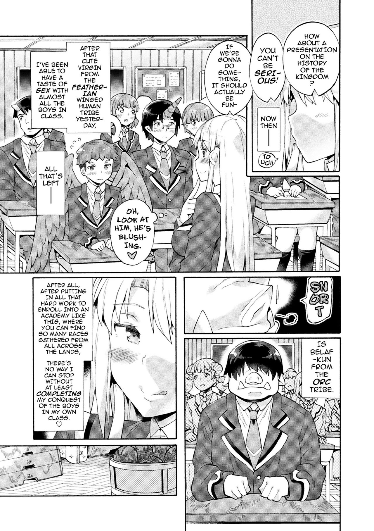 Bitch Iincho Elf no Dotei Orc Hatsutaiken Ch. 1-3 page 7 full