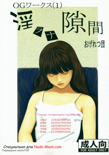 (C74) [Ogeretsu-dan (Shinjima Saki)] OG Works 1 Midara na Sukima [Russian] [andrei700] cover