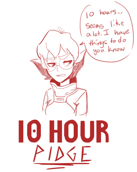 Commission - 10 Hour Pidge page 1 full
