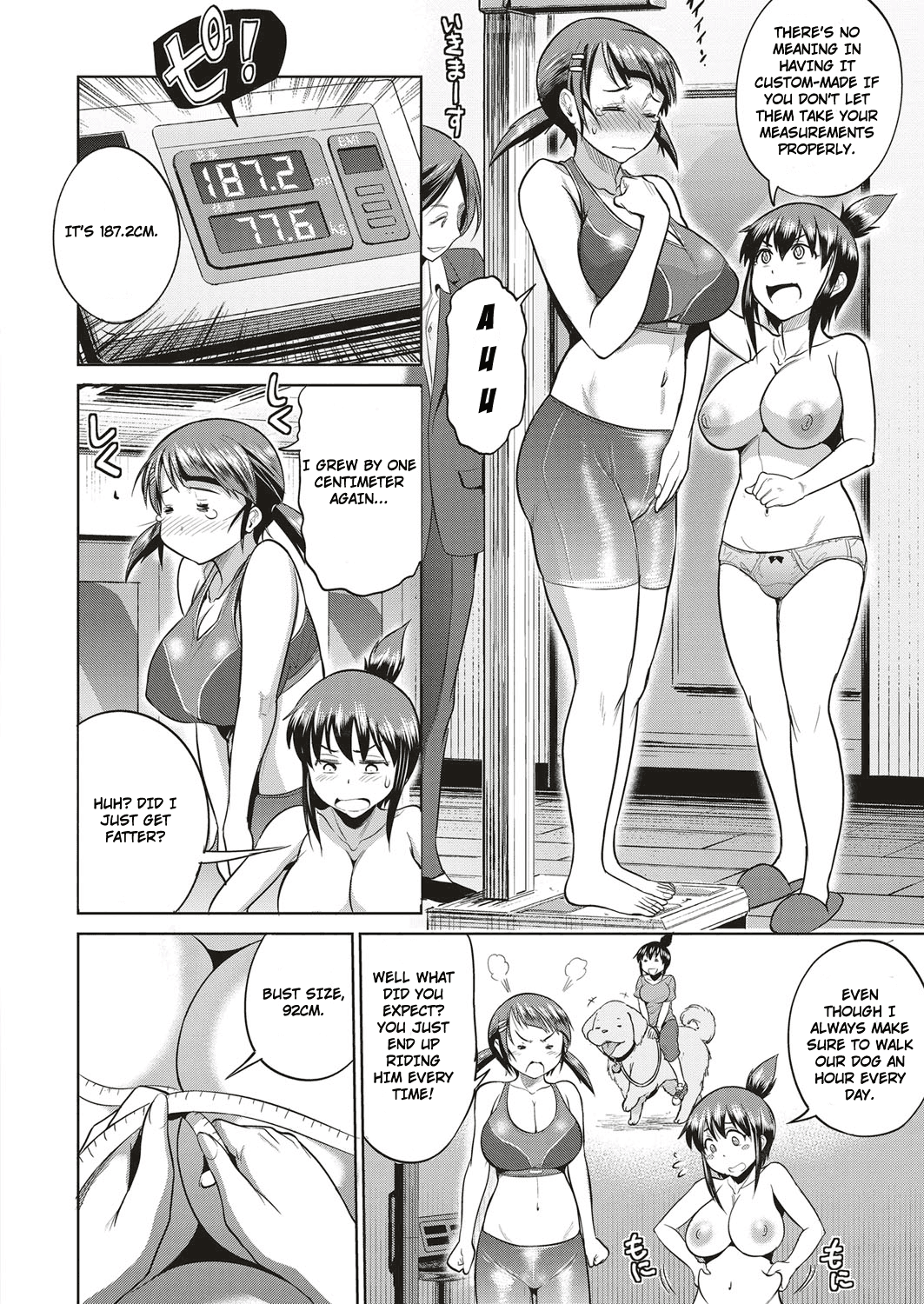 Joshi Lacu! - Girls Lacrosse Club ~2 Years Later~ Ch. 4 page 8 full