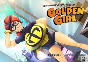 The developing adventures of Golden Girl (Audrey Page) cover