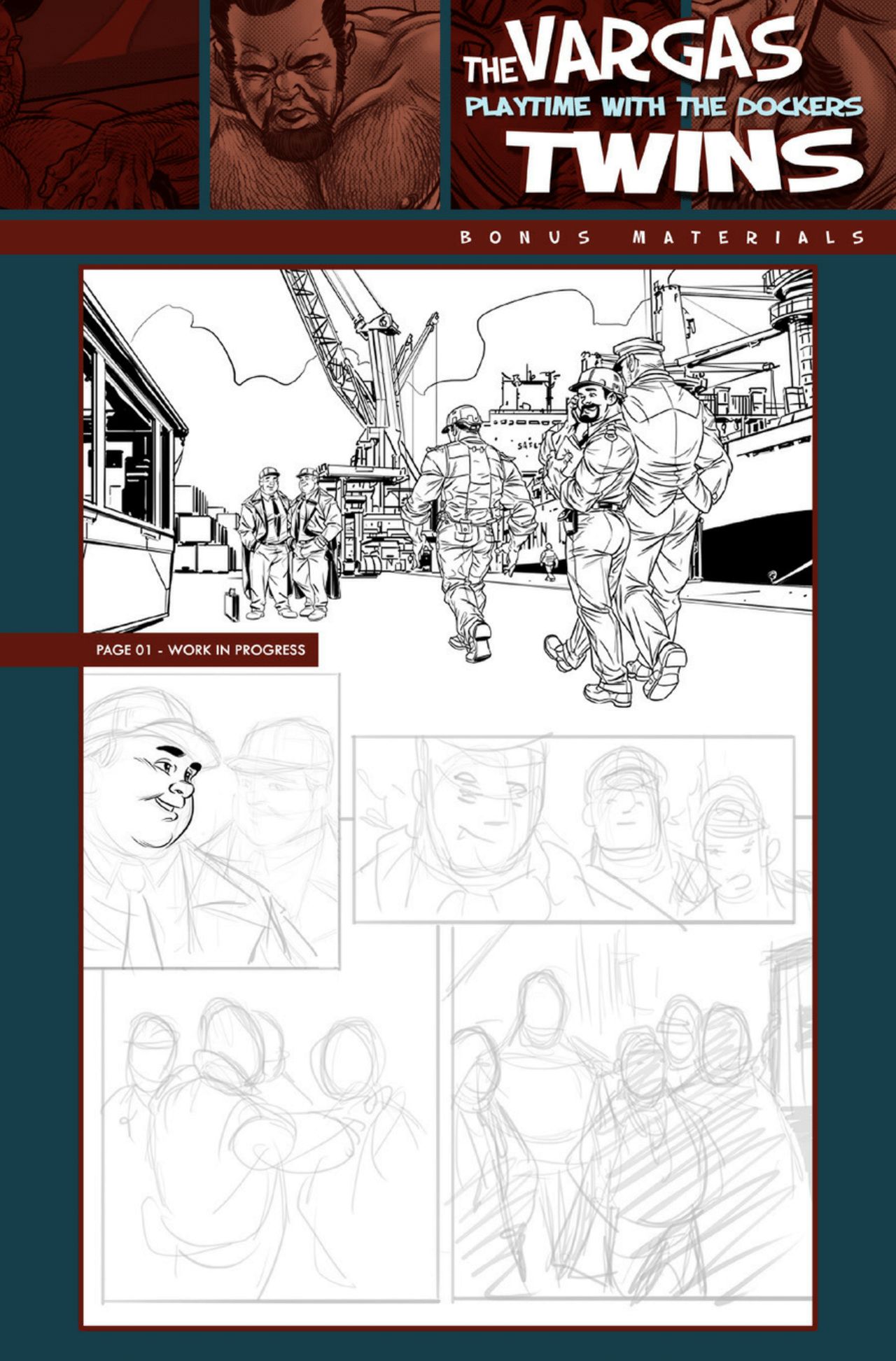 The Vargas Twins - Playtime With The Dockers page 12 full