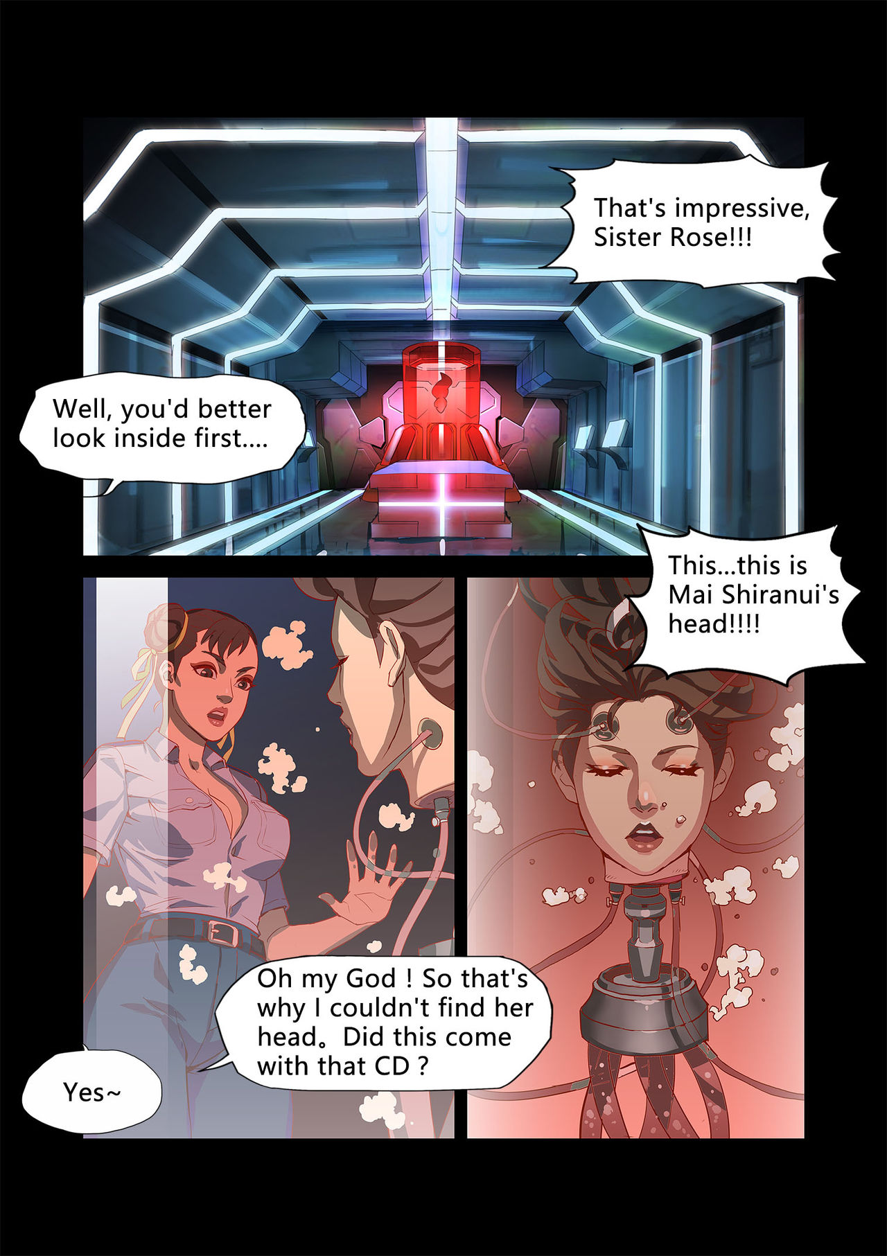 The Legend of Chun-Li Vol. 3 page 11 full